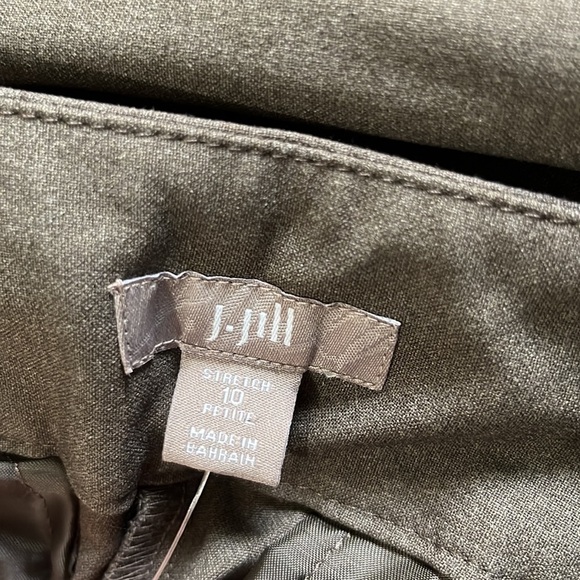 J Jill brown dress pants size 10 petite. NWT - Picture 4 of 10